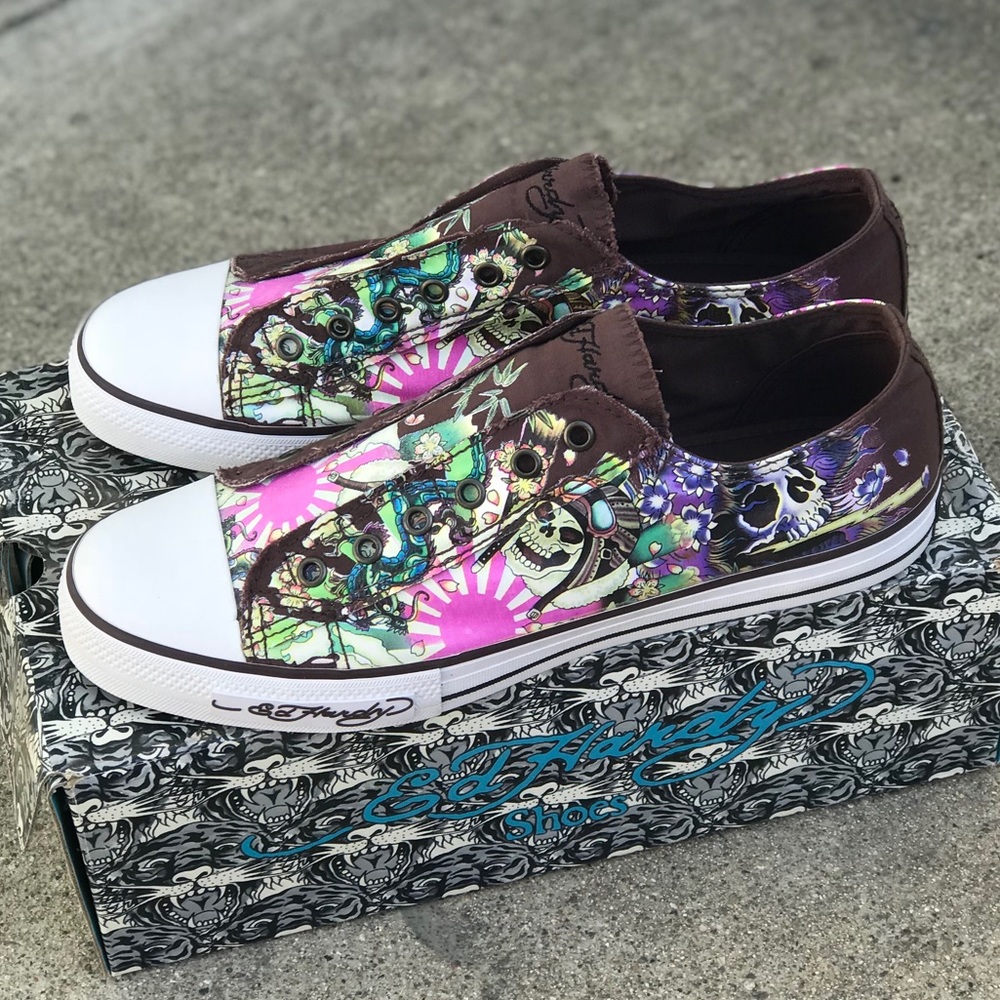 Men’s Ed Hardy sneaker - Picture 3 of 5
